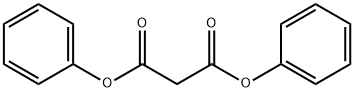 MALONIC ACID DIPHENYL ESTER Structure