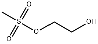 メタンスルホン酸2-ヒドロキシエチル 化学構造式