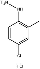 1-(4-CHLORO-2-METHYLPHENYL)HYDRAZINE HYDROCHLORIDE Struktur