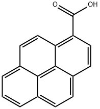 1-ピレンカルボン酸 化学構造式