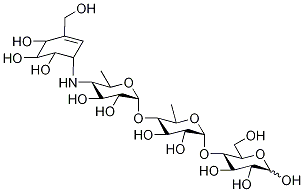 Pseudo Acarbose Struktur