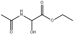 2-乙酰氨基-2-羟基乙酸乙酯, 196959-49-6, 结构式