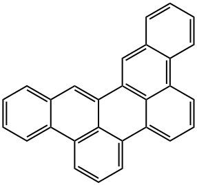 ジベンゾ[fg,ij]ペンタフェン 化学構造式