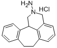 2-Amino-1,2,3,7,8,12b-hexahydrobenzo(6,7)cyclohept(1,2,3-de)isoquinoli ne monohydrochloride Structure