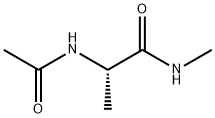 AC-ALA-NHME, 19701-83-8, 结构式