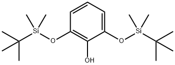 2,6-Bis-(t-butyl dimethylsilyloxy) phenol Structure