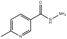 3-Pyridinecarboxylicacid,6-methyl-,hydrazide(9CI) Struktur