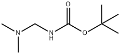 Carbamic acid, [(dimethylamino)methyl]-, 1,1-dimethylethyl ester (9CI) Struktur
