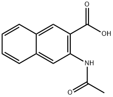 3-(ACETYLAMINO)-2-NAPHTHOIC ACID Struktur