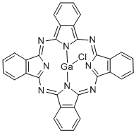 GALLIUM(III)-PHTHALOCYANINE CHLORIDE Structure