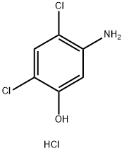 5-AMINO-2,4-DICHLORO-PHENOL HCL Structure