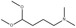 4-(ジメチルアミノ)ブチルアルデヒドジメチルアセタール 化学構造式