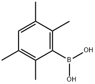 2,3,5,6-テトラメチルフェニルボロン酸 化学構造式