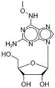 Guanosine-13C,15N2 6-(O-MethyloxiMe) Struktur