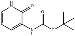 Carbamic acid, (1,2-dihydro-2-oxo-3-pyridinyl)-, 1,1-dimethylethyl ester (9CI) Structure