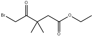 乙基Δ-溴-Β,Β-二甲基乙酰丙酸, 197234-17-6, 结构式