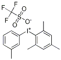 (3-Methylphenyl)(2,4,6-triMethylphenyl)iodoniuM triflate Struktur