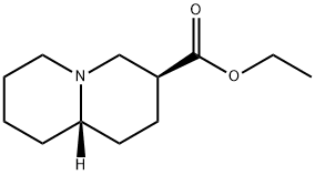 3-Ethoxycarbonylquinolizidine Structure