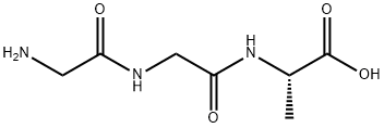 H-GLY-GLY-ALA-OH, 19729-30-7, 结构式