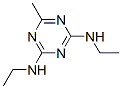 6-Methyl-2,4-di(ethylamino)-1,3,5-triazine Struktur