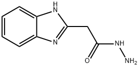 (1H-BENZOIMIDAZOL-2-YL)-ACETIC ACID HYDRAZIDE 化学構造式