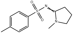 4-甲基-N-(1-甲基-2-吡咯烷亚基)苯磺酰胺,19734-35-1,结构式