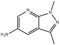 1,3-DIMETHYL-1H-PYRAZOLO[3,4-B]PYRIDIN-5-AMINE Structure