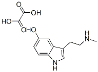 N-OMEGA-METHYLSEROTONIN OXALATE SALT Structure