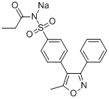 帕瑞昔布钠, 197502-82-2, 结构式