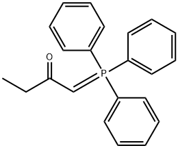 1-(TRIPHENYL-LAMBDA5-PHOSPHANYLIDENE)-BUTAN-2-ONE Struktur