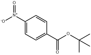 TERT-BUTYL 4-NITROBENZOATE, 19756-72-0, 结构式