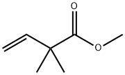 3-Butenoic acid, 2,2-diMethyl-, Methyl ester, 19757-86-9, 结构式