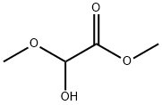 Methyl 2-hydroxy-2-methoxyacetate Struktur