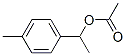 乙酸-Α,4-二甲基苯甲酯 结构式