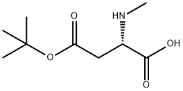 N-ME-ASP(OTBU)-OH, 197632-85-2, 结构式