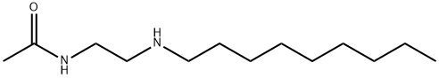 Acetamide, N-(2-(nonylamino)ethyl)- 化学構造式