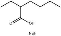 Sodium 2-ethylhexanoate Structure