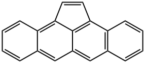 ベンゾ[d]アセアントリレン 化学構造式