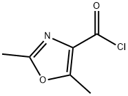 2,5-DIMETHYL-1,3-OXAZOLE-4-CARBONYL CHLORIDE Struktur