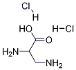 L-2,3-Diaminopropionic acid dihydrochloride Structure