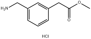 METHYL 2-(3-(AMINOMETHYL)PHENYL)ACETATE HYDROCHLORIDE Structure