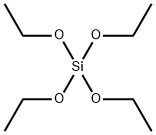 正硅酸乙酯,78-10-4,结构式