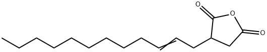 2-DODECEN-1-YLSUCCINIC ANHYDRIDE Structure