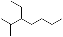 3-ETHYL-2-METHYL-1-HEPTENE Struktur