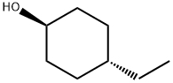 trans-4-エチルシクロヘキサノール 化学構造式