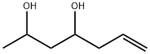 6-庚烯-2,4-二醇,19781-76-1,结构式