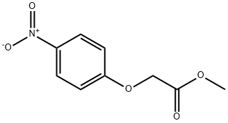 (4-Nitrophenoxy)acetic acid methyl ester Structure