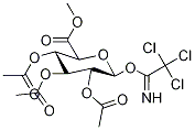 2,3,4-Tri-O-acetyl-β-D-glucuronic Acid Methyl Ester, Trichloroacetimidate Struktur