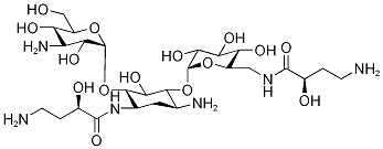 1,6'-Di-HABA KanaMycin A 结构式
