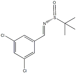 (R)-N-(3,5-Dichlorobenzylidene)-2-methylpropane-2-sulfinamide|